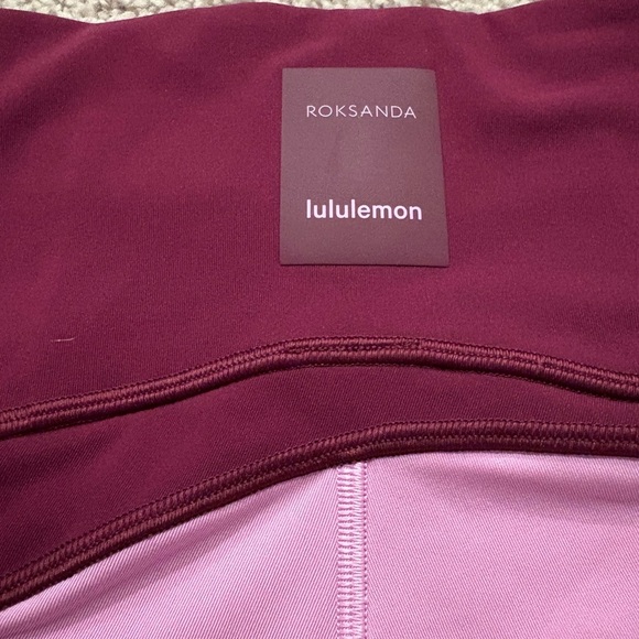 lululemon athletica Pink and Yellow Leggings - Picture 2 of 3